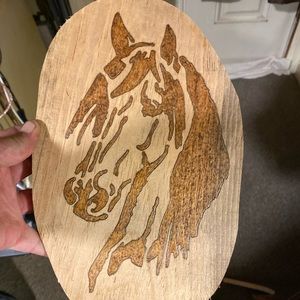 hand crafted horse